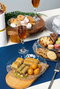Hermia Set de Servir Pasteles Prizma 7 de Vidrio Transparente de 7 Piezas